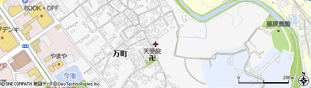 大阪府和泉市万町196周辺の地図
