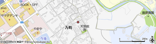 大阪府和泉市万町227周辺の地図