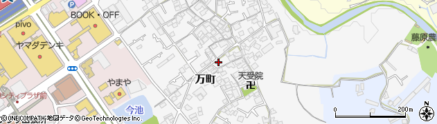 大阪府和泉市万町230周辺の地図