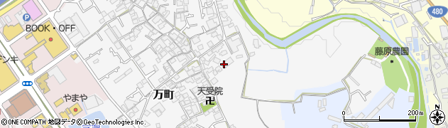 大阪府和泉市万町316周辺の地図