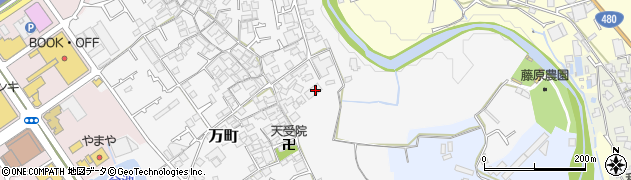 大阪府和泉市万町313周辺の地図