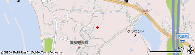 岡山県倉敷市児島通生周辺の地図