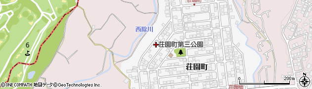 大阪府河内長野市荘園町18周辺の地図