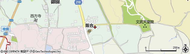 奈良県高市郡明日香村御園349周辺の地図