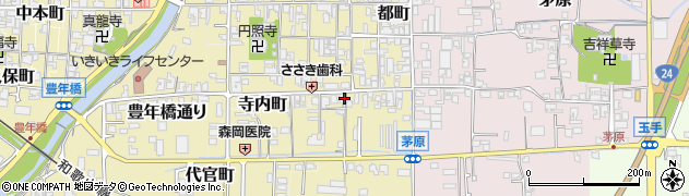 奈良県御所市743-1周辺の地図