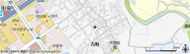 大阪府和泉市万町216周辺の地図