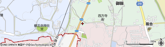 奈良県高市郡明日香村御園30周辺の地図
