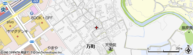 大阪府和泉市万町220周辺の地図