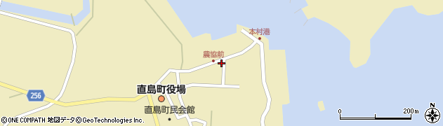 香川県香川郡直島町801周辺の地図