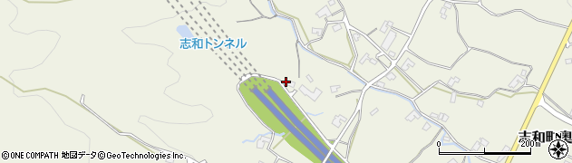 広島県東広島市志和町奥屋543周辺の地図