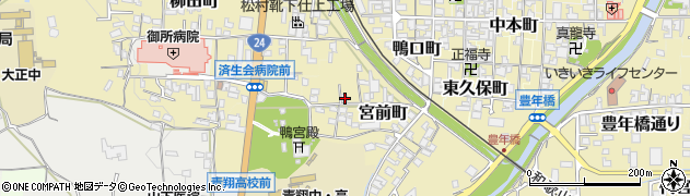 奈良県御所市496周辺の地図