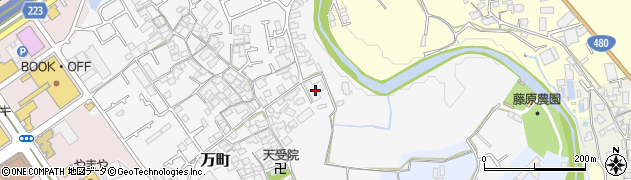 大阪府和泉市万町310周辺の地図