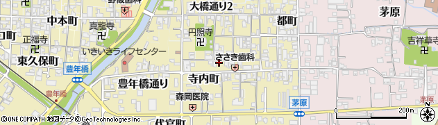 奈良県御所市1451周辺の地図