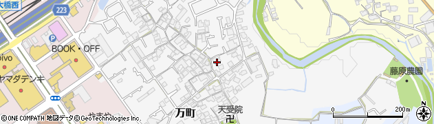 大阪府和泉市万町295周辺の地図