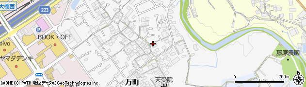 大阪府和泉市万町294周辺の地図