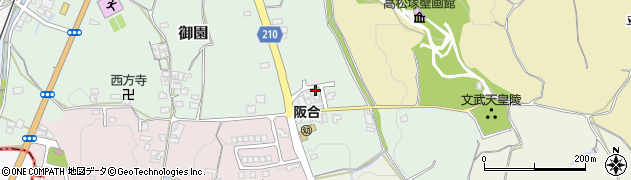 奈良県高市郡明日香村御園337周辺の地図