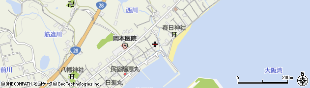 兵庫県淡路市佐野1919周辺の地図