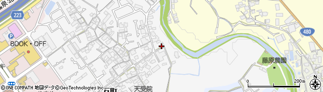 大阪府和泉市万町357周辺の地図