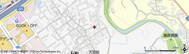 大阪府和泉市万町308周辺の地図