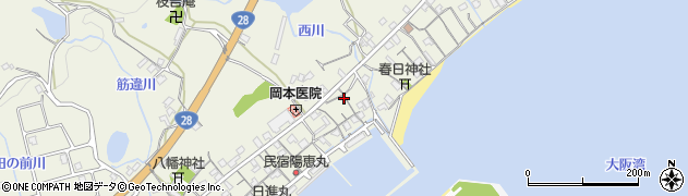 兵庫県淡路市佐野1932周辺の地図