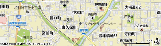 奈良県御所市1254周辺の地図