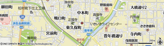 奈良県御所市1240周辺の地図