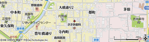 奈良県御所市1556周辺の地図