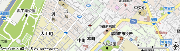 高桑板金店周辺の地図