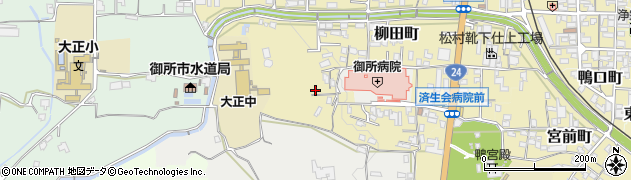 奈良県御所市464周辺の地図