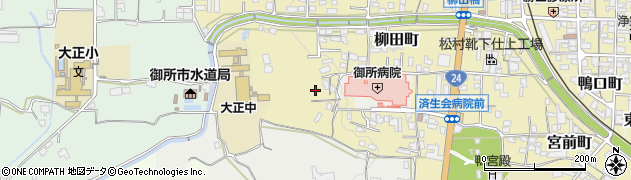 奈良県御所市465周辺の地図