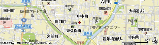 寺川米穀燃料店周辺の地図