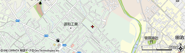 大阪府岸和田市池尻町121周辺の地図