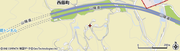 広島県尾道市西藤町2390周辺の地図