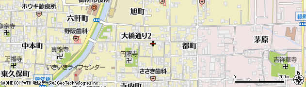 前川理容店周辺の地図