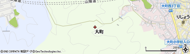 広島県広島市安佐南区大町周辺の地図