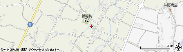 広島県東広島市志和町奥屋2040周辺の地図
