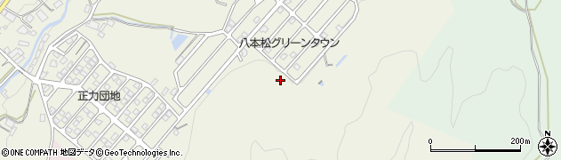 八本松グリーンタウン団地公園周辺の地図