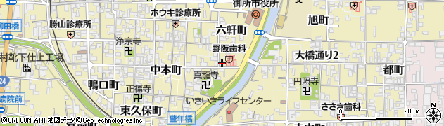 奈良県御所市1381周辺の地図