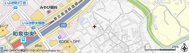 大阪府和泉市万町565周辺の地図