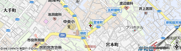 正覺寺周辺の地図