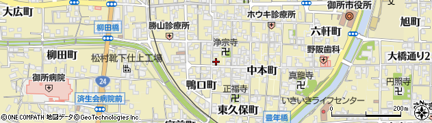 奈良県御所市1098周辺の地図