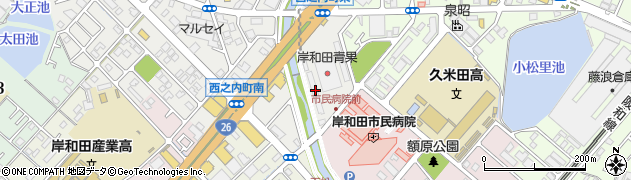 株式会社和泉メンテナンス　本社周辺の地図