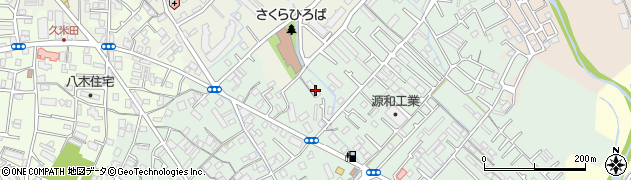 大阪府岸和田市池尻町390周辺の地図