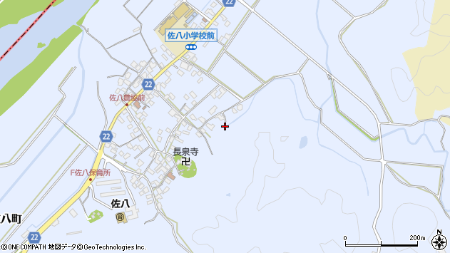 〒516-1102 三重県伊勢市佐八町の地図