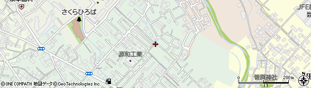 大阪府岸和田市池尻町123周辺の地図