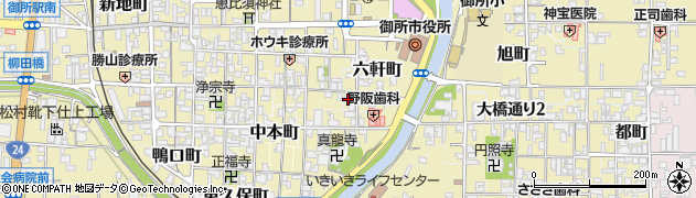 奈良県御所市1360周辺の地図