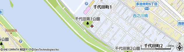 広島県福山市千代田町周辺の地図