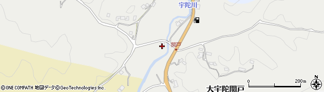 関戸峠の五平餅周辺の地図
