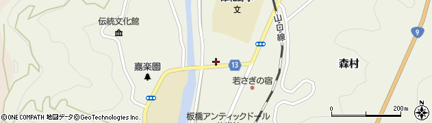 新井理容店周辺の地図