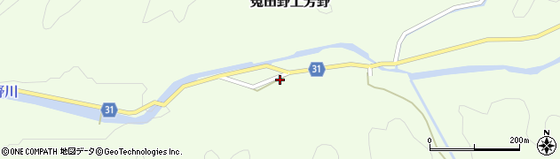 奈良県宇陀市菟田野上芳野696周辺の地図